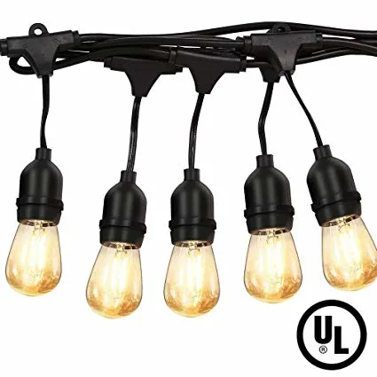 Trending outdoor Edison Bulb Light String Decorate Building, Hotel, Garden Light