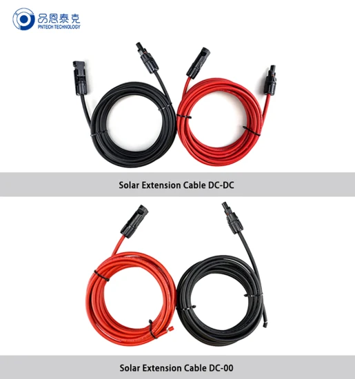 Connecteur de fil de câble d'extension de panneau solaire de résistance aux UV Câble de batterie de 6 mm avec connecteur Câble d'extension solaire avec joint Anderson avec assurance qualité