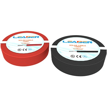 10/12/14/16AWG (2.5mmsq /4.0mmsq /6.0mmsq/10.0mmsq) Câble d'alimentation solaire solaire PV Câble PV solaire approuvé UL et TUV